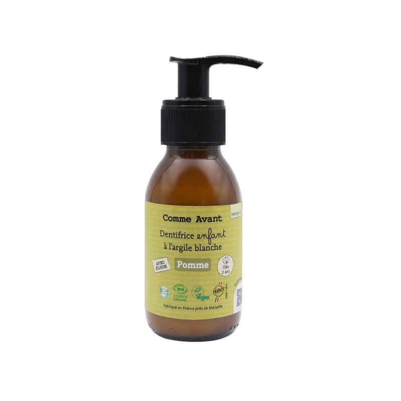 Dentifrice argile blanche pomme Comme Avant Comme Avant dans votre magasin bio en ligne Etiketbio.eu Dentifrice argile blanche pomme Comme Avant Comme Avant dans votre magasin bio en ligne Etiketbio.eu