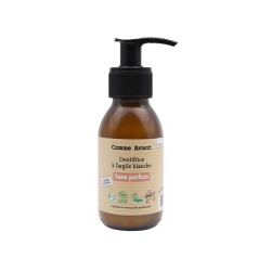 Dentifrice argile blanche sans parfum Comme Avant Comme Avant dans votre magasin bio en ligne Etiketbio.eu
