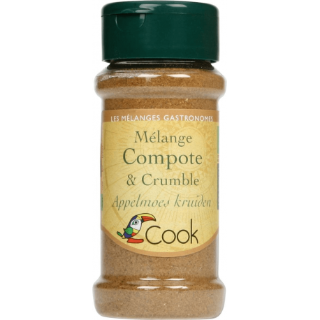 MELANGE COMPOTE & CRUMBLE 35G | COOK | Acheter sur EtiketBio.eu