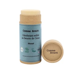 Déodorant solide Monoï Comme Avant Comme Avant dans votre magasin bio en ligne Etiketbio.eu