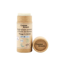 Stick solaire minéral SPF50 Comme Avant Comme Avant dans votre magasin bio en ligne Etiketbio.eu