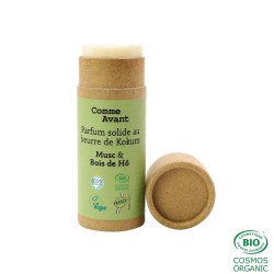 Parfum solide Musc & Bois de Hô Comme Avant Comme Avant dans votre magasin bio en ligne Etiketbio.eu