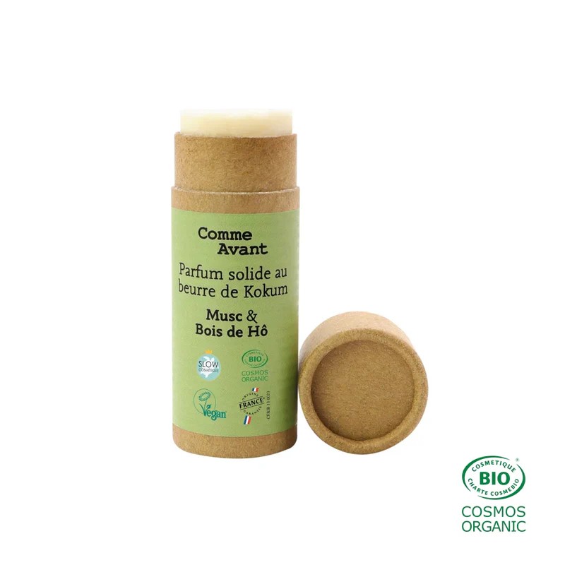 Parfum solide Musc & Bois de Hô Comme Avant Comme Avant dans votre magasin bio en ligne Etiketbio.eu Parfum solide Musc & Bois de Hô Comme Avant Comme Avant dans votre magasin bio en ligne Etiketbio.eu