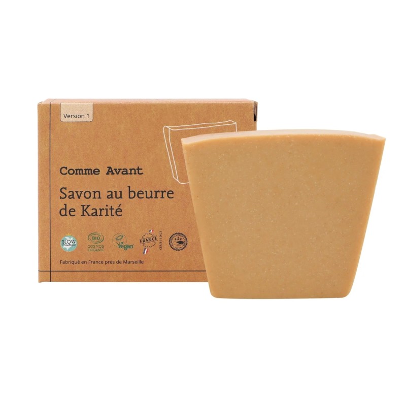 Savon beurre de karité 100 g Comme Avant Comme Avant dans votre magasin bio en ligne Etiketbio.eu Savon beurre de karité 100 g Comme Avant Comme Avant dans votre magasin bio en ligne Etiketbio.eu