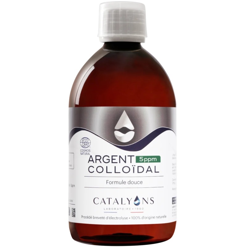 Argent colloidal 5ppm 500ml