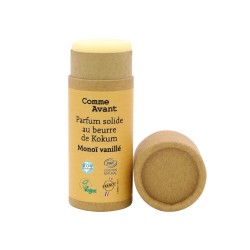 Parfum solide Monoï Vanillé Comme Avant Comme Avant  dans votre magasin bio en ligne Etiketbio.eu