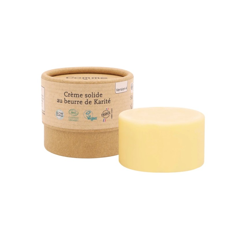 Crème solide beurre de karité 50g Comme Avant Comme Avant  dans votre magasin bio en ligne Etiketbio.eu