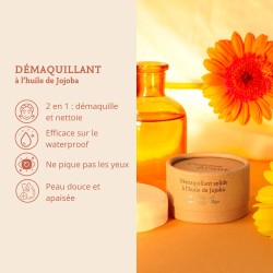 Démaquillant solide jojoba 40g Comme Avant Comme Avant  dans votre magasin bio en ligne Etiketbio.eu