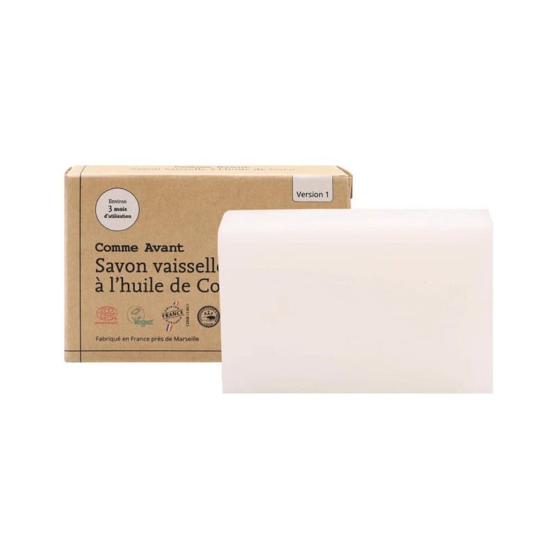 Savon vaisselle coco 150g Comme Avant Comme avant  dans votre magasin bio en ligne Etiketbio.eu