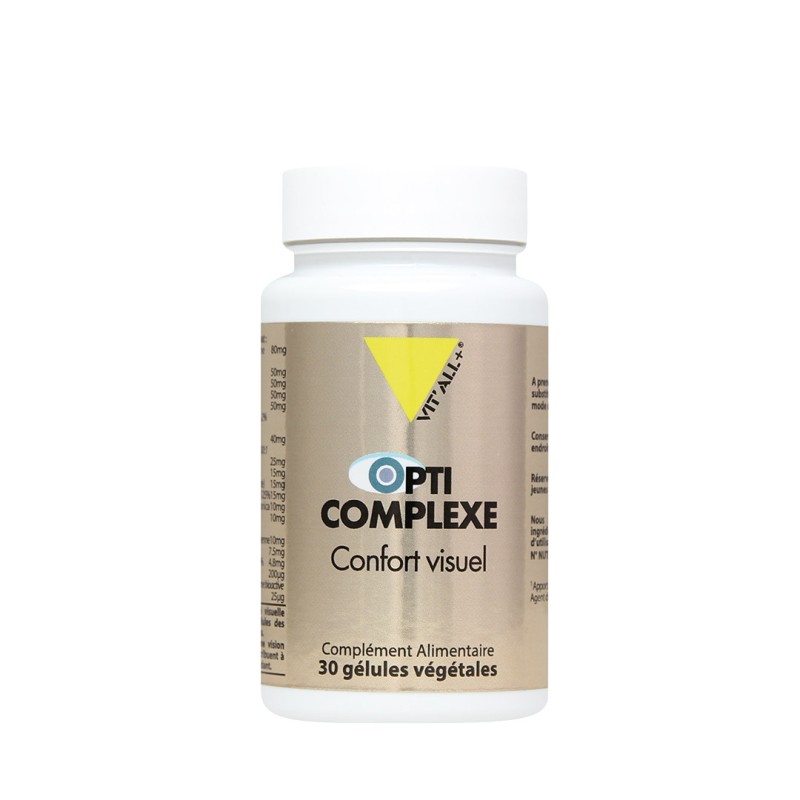 Opticomplexe - confort visuel 30 gélules Vit'all +  dans votre magasin bio en ligne Etiketbio.eu