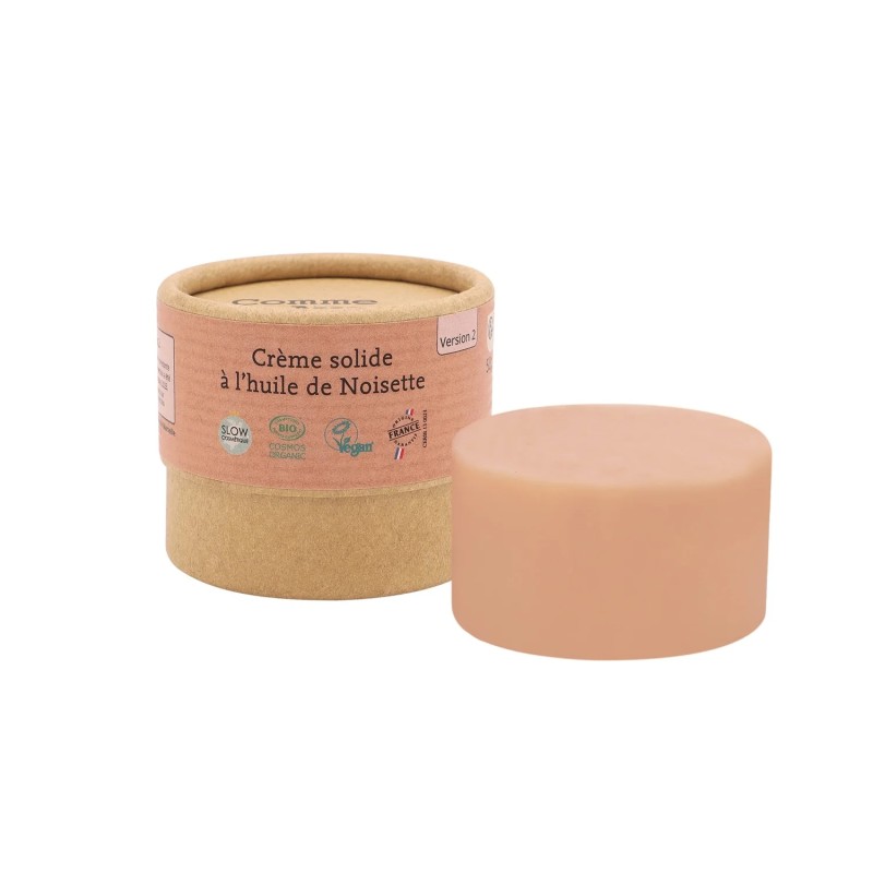 Crème solide noisette 50g Comme Avant Comme Avant  dans votre magasin bio en ligne Etiketbio.eu
