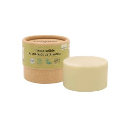 Crème solide plantain 50g Comme Avant Comme avant  dans votre magasin bio en ligne Etiketbio.eu