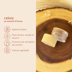 Crème solide arnica 50g Comme Avant Comme Avant  dans votre magasin bio en ligne Etiketbio.eu