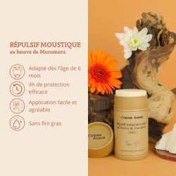 Répulsif moustique Murumuru 80g Comme Avant Comme avant  dans votre magasin bio en ligne Etiketbio.eu