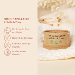 Soin capillaire solide prune 50g Comme Avant Comme Avant  dans votre magasin bio en ligne Etiketbio.eu