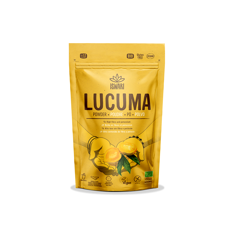 Lucuma en poudre 125g Iswari Iswari  dans votre magasin bio en ligne Etiketbio.eu