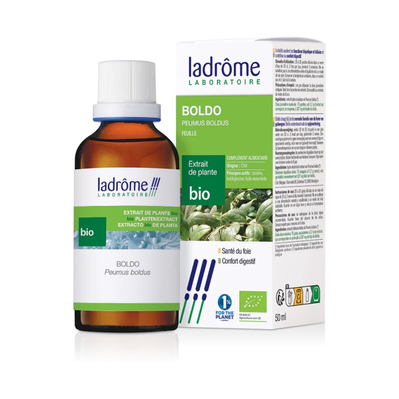 Teinture Mère Boldo 50ml Ladrôme Ladrôme dans votre magasin bio en ligne Etiketbio.eu Teinture Mère Boldo 50ml Ladrôme Ladrôme dans votre magasin bio en ligne Etiketbio.eu