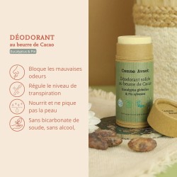 Déodorant solide Eucalyptus & Pin 60g Comme Avant Comme Avant  dans votre magasin bio en ligne Etiketbio.eu