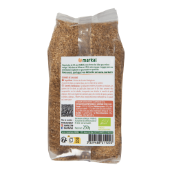 Graines de lin doree 250g Markal  dans votre magasin bio en ligne Etiketbio.eu