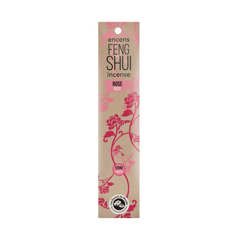 Encens Feng Shui Terre Rose – Les Encens du Monde Les encens du monde  dans votre magasin bio en ligne Etiketbio.eu