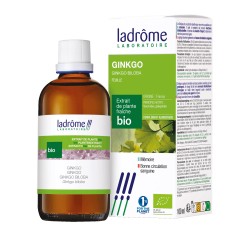Teinture Mère Ginkgo Bio 100ml – Ladrôme Ladrôme  dans votre magasin bio en ligne Etiketbio.eu