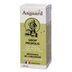 Sirop Propolis 150ml – Aagaard Aagaard  dans votre magasin bio en ligne Etiketbio.eu
