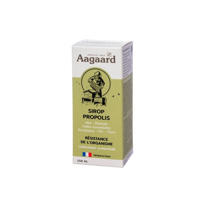Sirop Propolis 150ml – Aagaard Aagaard dans votre magasin bio en ligne Etiketbio.eu Sirop Propolis 150ml – Aagaard Aagaard dans votre magasin bio en ligne Etiketbio.eu