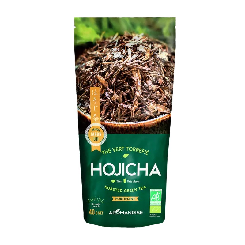 Thé vert torréfié 30g Aromandise Aromandise  dans votre magasin bio en ligne Etiketbio.eu