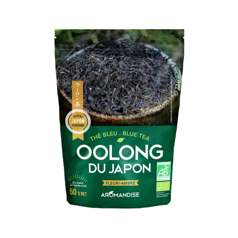 Oolong Cha thé bleu 50g Aromandise Aromandise  dans votre magasin bio en ligne Etiketbio.eu