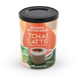 Tchaï latte avoine 170 g – Aromandise Aromandise  dans votre magasin bio en ligne Etiketbio.eu