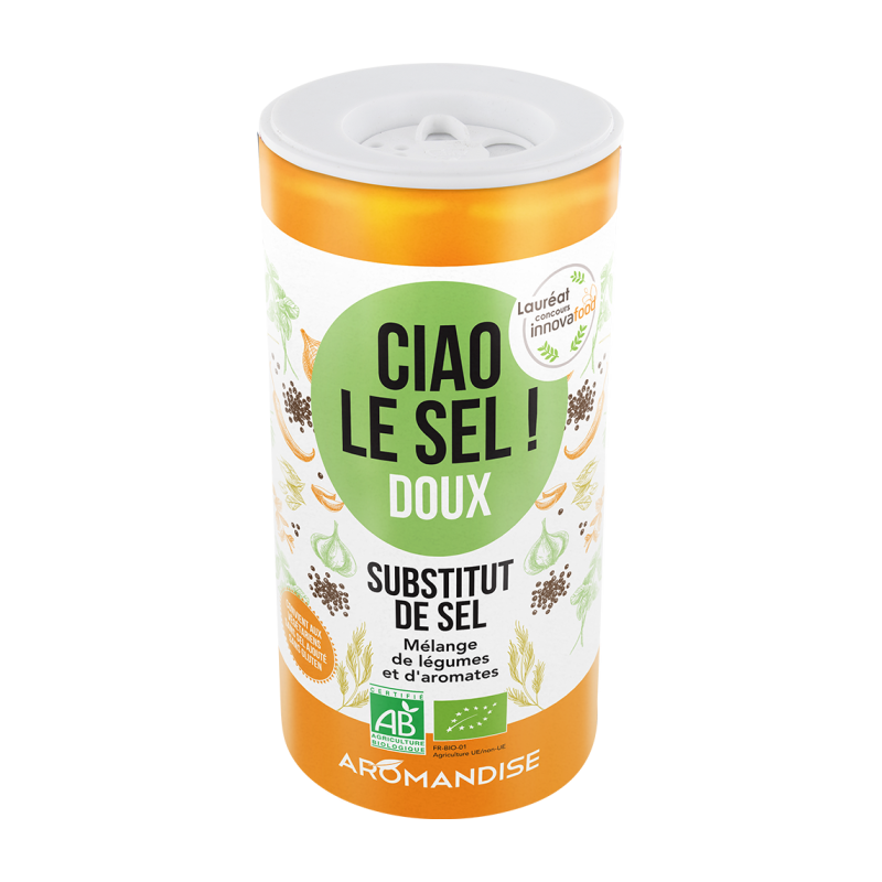 Ciao le Sel Doux 100g Aromandise Aromandise dans votre magasin bio en ligne Etiketbio.eu Ciao le Sel Doux 100g Aromandise Aromandise dans votre magasin bio en ligne Etiketbio.eu