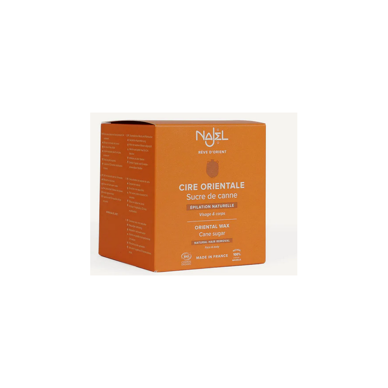 Cire épilatoire orientale sucre 350g Najel Najel   dans votre magasin bio en ligne Etiketbio.eu