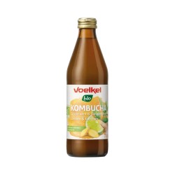 Kombucha Citron Gingembre 33cl Voelkel Voelkel  dans votre magasin bio en ligne Etiketbio.eu