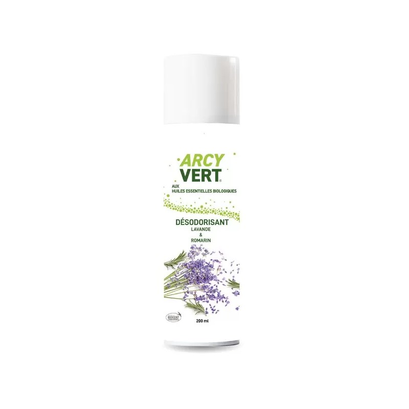 Désodorisant Lavande Romarin 200ml Arcy Vert Arcy Vert  dans votre magasin bio en ligne Etiketbio.eu