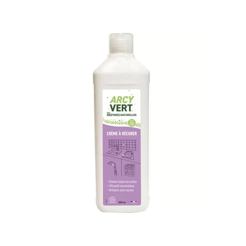 Crème à récurer enzymatique 500ml Arcy Vert Arcy Vert  dans votre magasin bio en ligne Etiketbio.eu