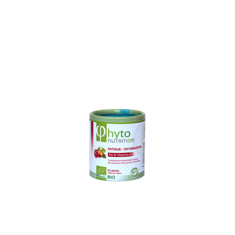 Phyto Nutrition Fatigue 80 gélules Flamant Vert Flamant Vert  dans votre magasin bio en ligne Etiketbio.eu