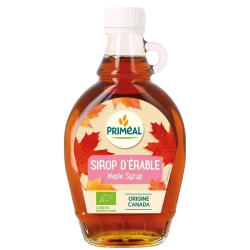 Sirop d’Érable Grade C Bio 250ml – Priméal Priméal  dans votre magasin bio en ligne Etiketbio.eu