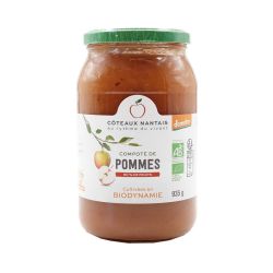 Compote Pommes Demeter Bio 935g – Coteaux Nantais Coteaux Nantais dans votre magasin bio en ligne Etiketbio.eu