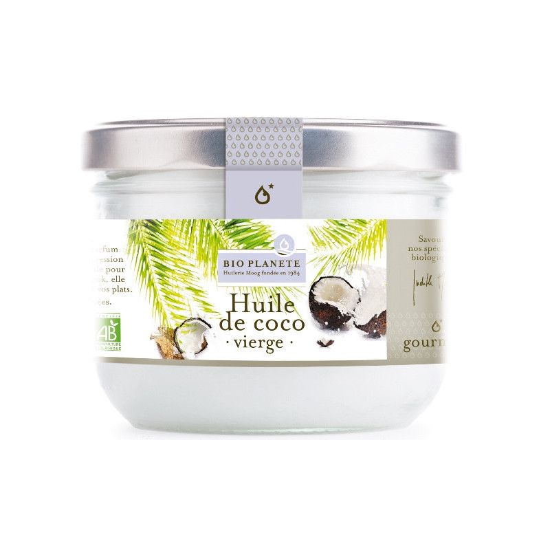 Huile de Coco Vierge Bio 400ml – Bioplanète Bio Planète  dans votre magasin bio en ligne Etiketbio.eu