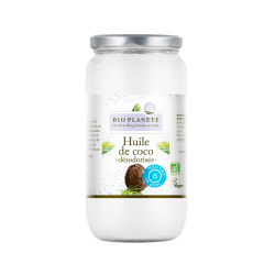 Huile de Coco Désodorisée Bio 950ml – Bioplanète Bio Planète dans votre magasin bio en ligne Etiketbio.eu