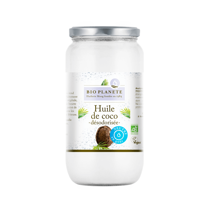 Huile de Coco Désodorisée Bio 950ml – Bioplanète Bio Planète  dans votre magasin bio en ligne Etiketbio.eu Huile de Coco Désodorisée Bio 950ml – Bioplanète Bio Planète  dans votre magasin bio en ligne Etiketbio.eu