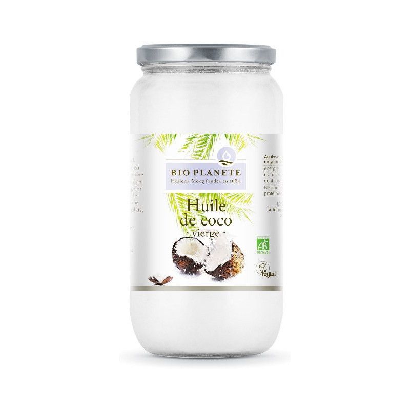 Huile de Coco Vierge Bio 950ml – Bioplanète Bio Planète  dans votre magasin bio en ligne Etiketbio.eu