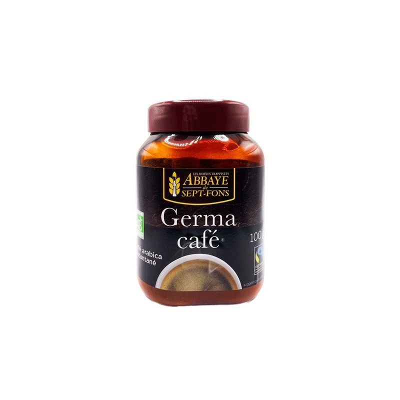 Germacafé Bio 100g – Abbaye de Sept-Fons Abbaye de 7 Fons  dans votre magasin bio en ligne Etiketbio.eu