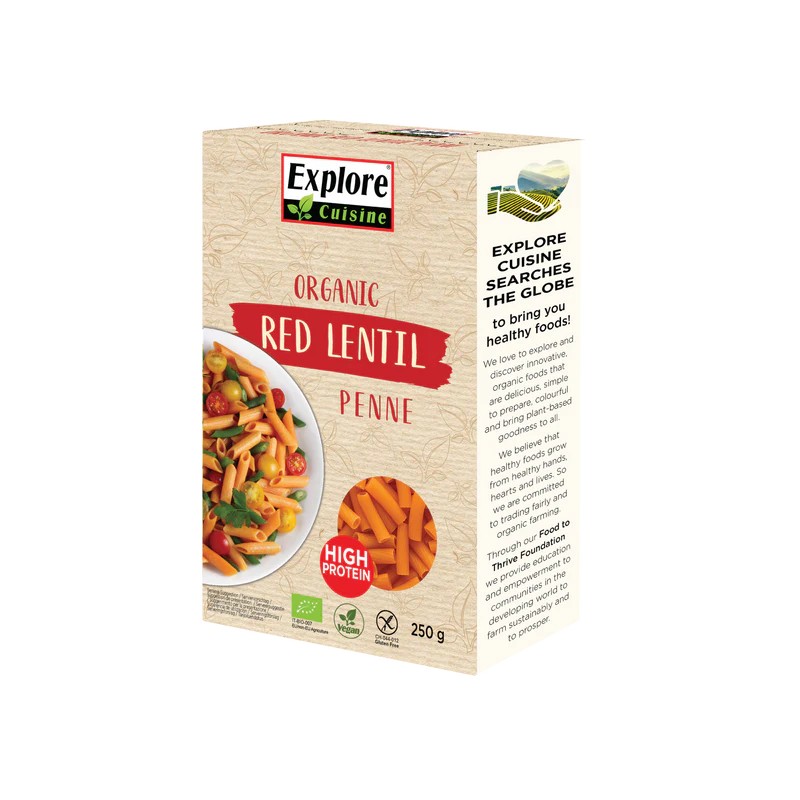 Pennes Lentilles Rouges Bio 250g – Explore Cuisine dans votre magasin bio en ligne Etiketbio.eu Pennes Lentilles Rouges Bio 250g – Explore Cuisine dans votre magasin bio en ligne Etiketbio.eu