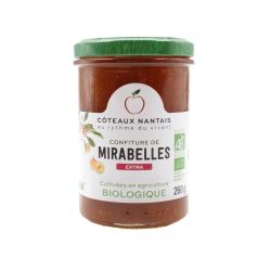 Confiture de Mirabelles 260g Coteaux Nantais Coteaux Nantais  dans votre magasin bio en ligne Etiketbio.eu