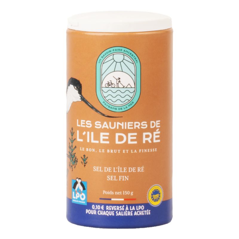 Sel Fin Salière 150g Les Sauniers de l’Île de Ré Les Sauniers de l'Île de Ré  dans votre magasin bio en ligne Etiketbio.eu
