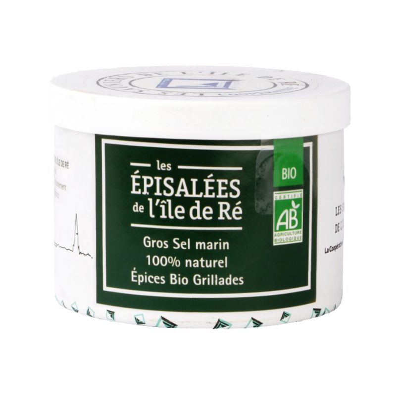 Gros Sel Épices Grillade 150g Sauniers Ré