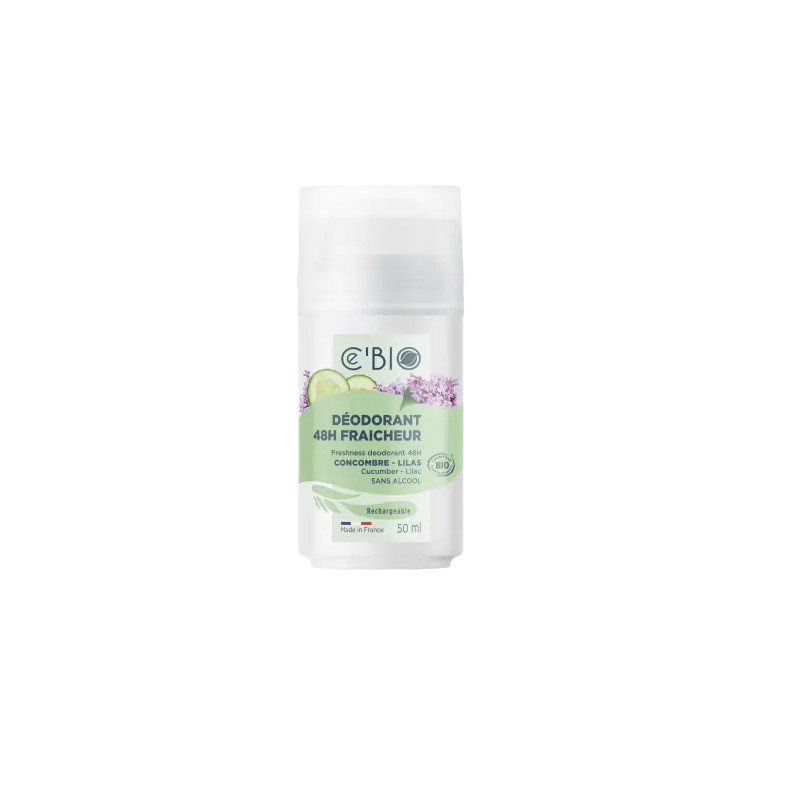 Déodorant 48h Fraîcheur Roll-on 50ml C.E Bio Ce'Bio  dans votre magasin bio en ligne Etiketbio.eu