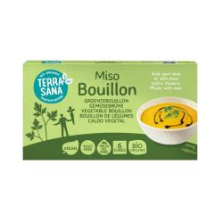 Bouillon Légumes Miso 6x10g Terrasana TerraSana  dans votre magasin bio en ligne Etiketbio.eu