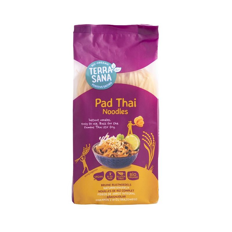 Nouilles Pad Thaï Riz Complet 250g Terrasana TerraSana  dans votre magasin bio en ligne Etiketbio.eu
